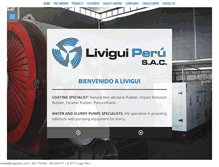 Tablet Screenshot of liviguiperu.com